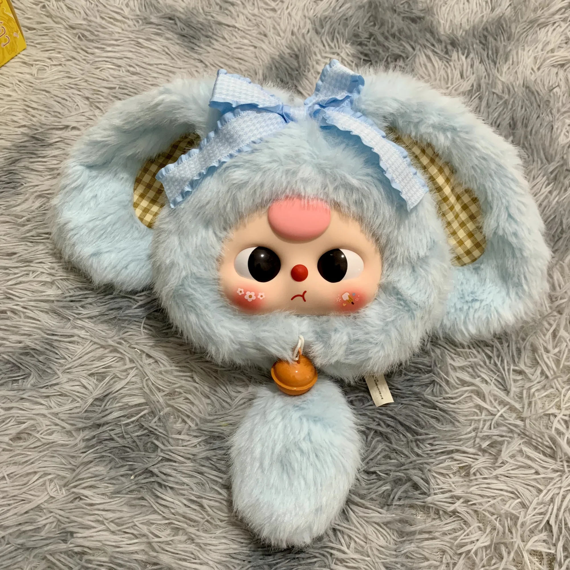 Thỏ thần tài xanh dương nhạt