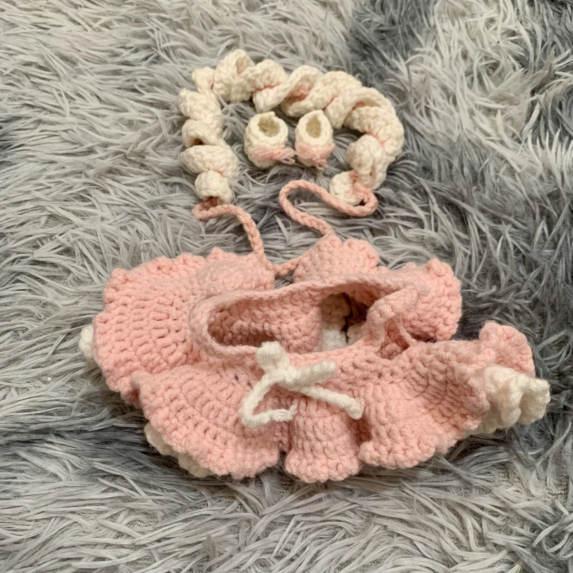 Set đầm len 3 món 