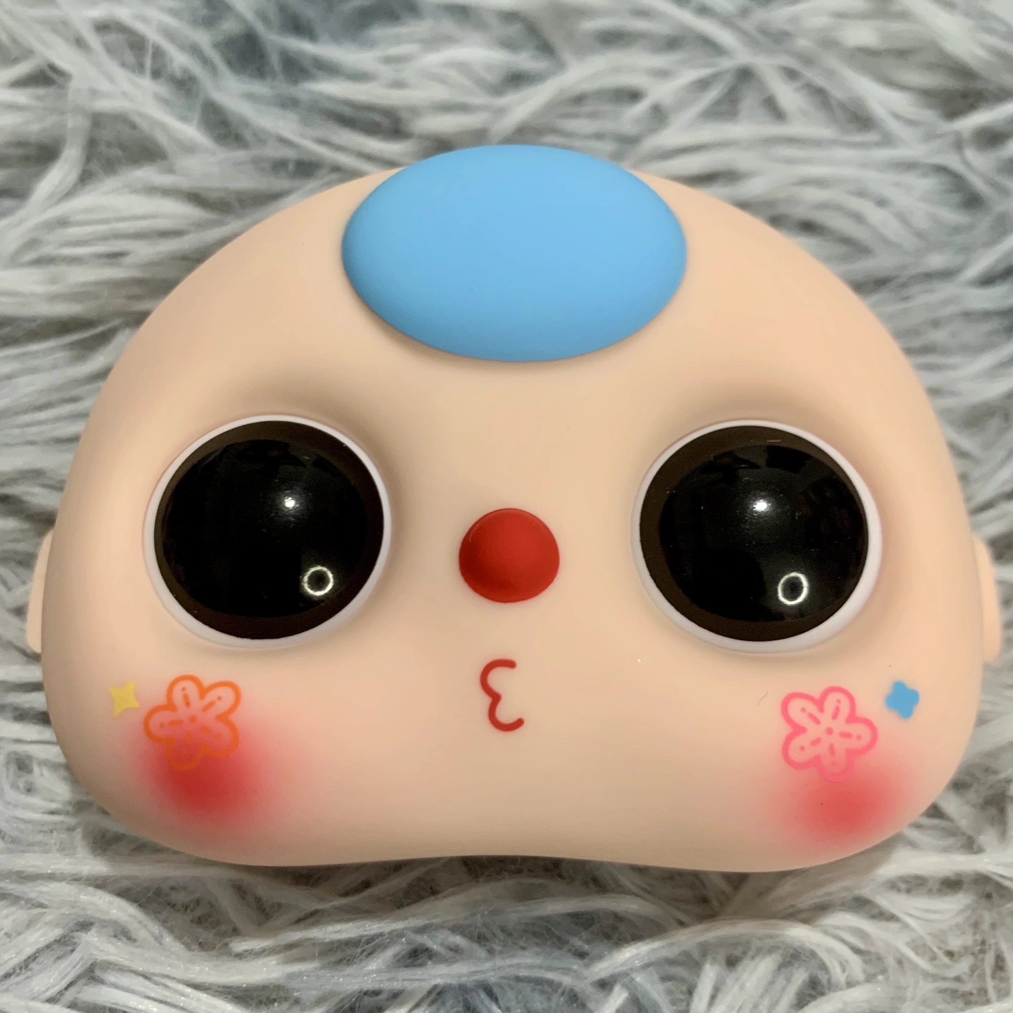 Tóc xanh miệng chu (Lé tròn)