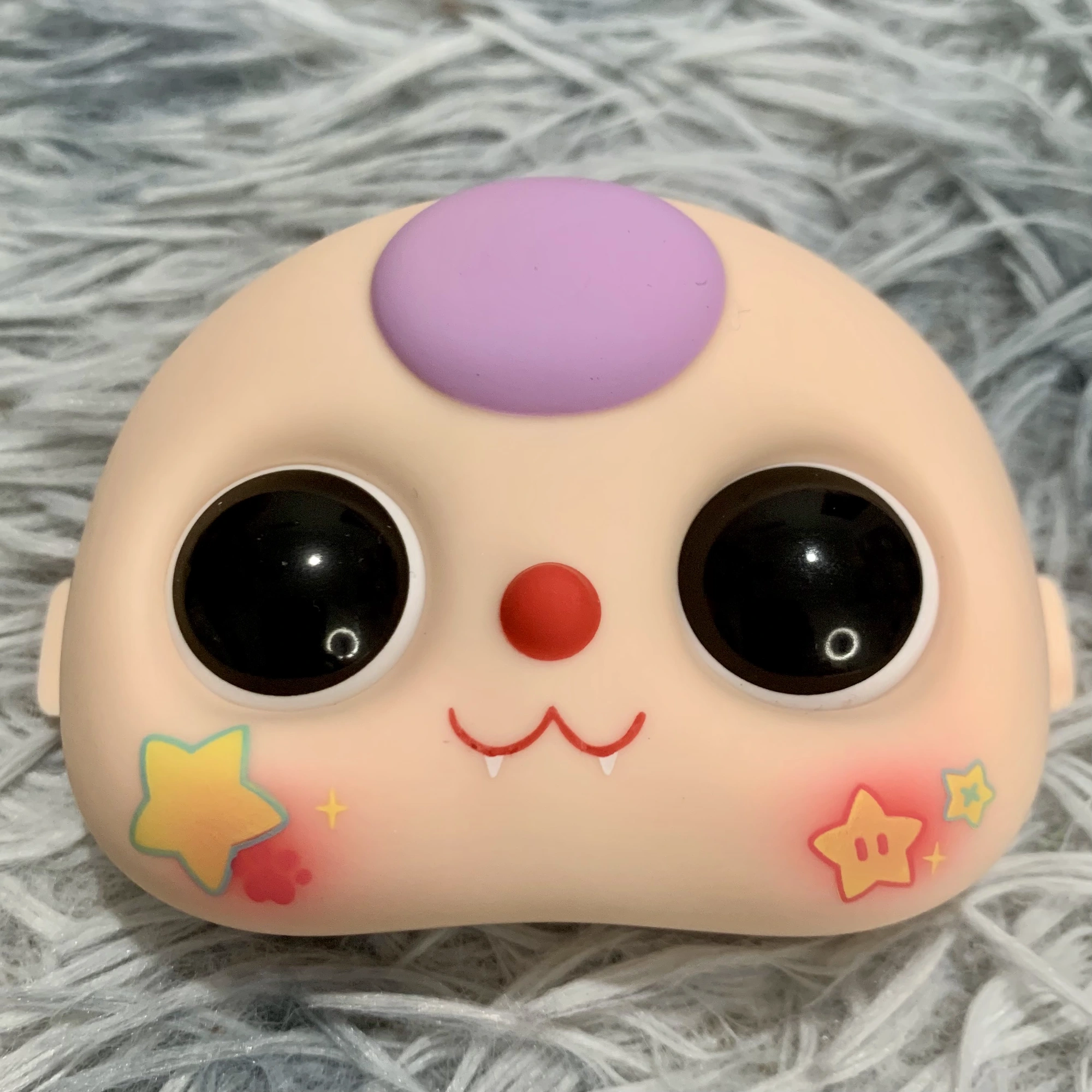 Tóc tím miệng mèo (Lé tròn)