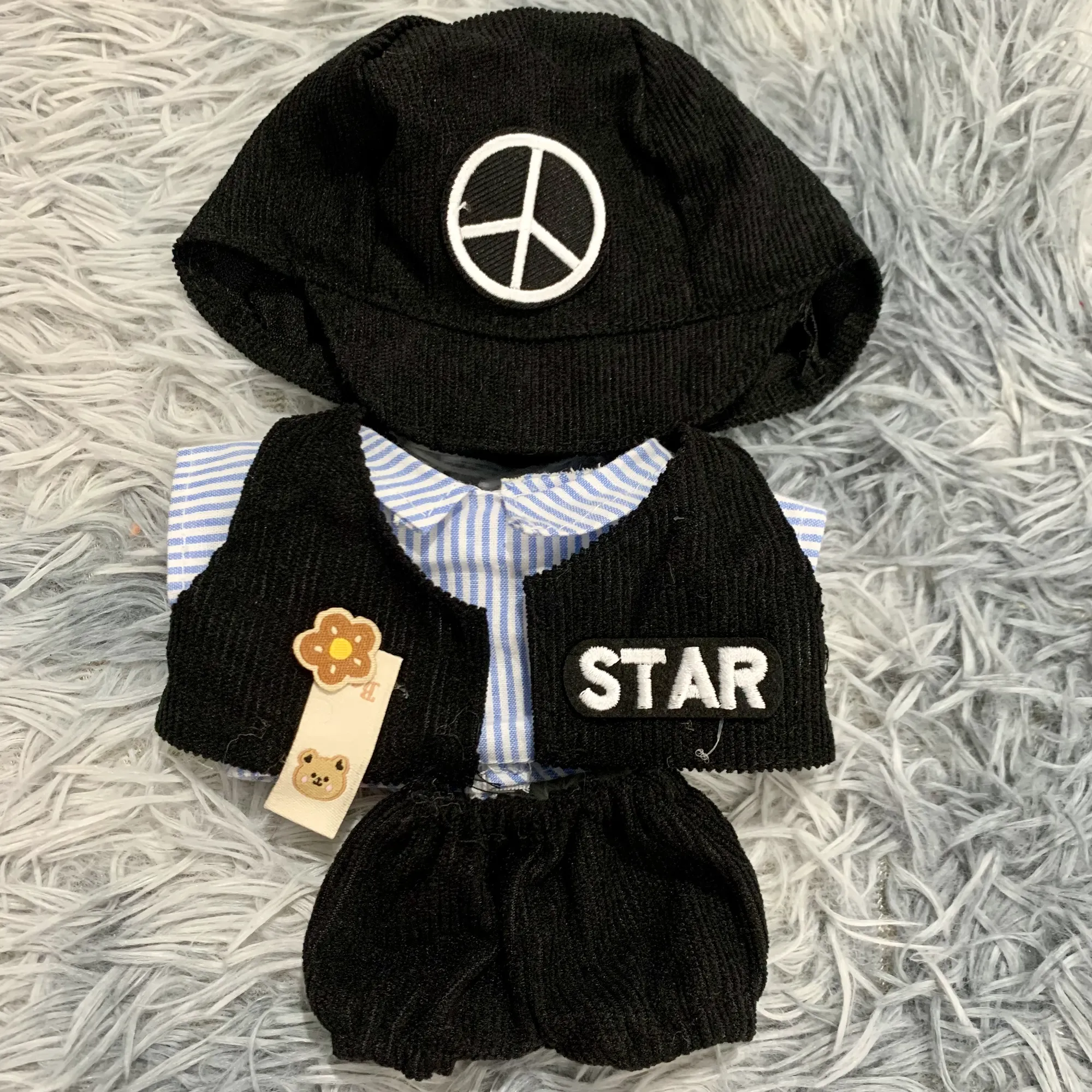 Set bộ + nón đen