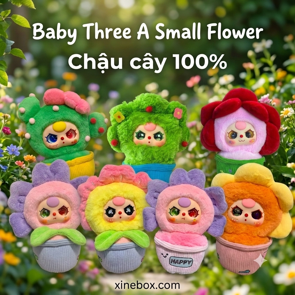 Babythree Chậu Cây (Size 100% - CHÍNH HÃNG)