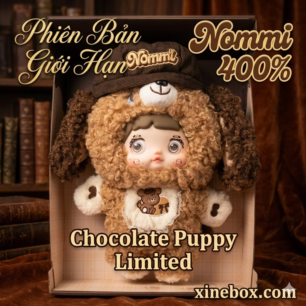 Nommi Chocolate Puppy Limited (Size 400% - CHÍNH HÃNG)