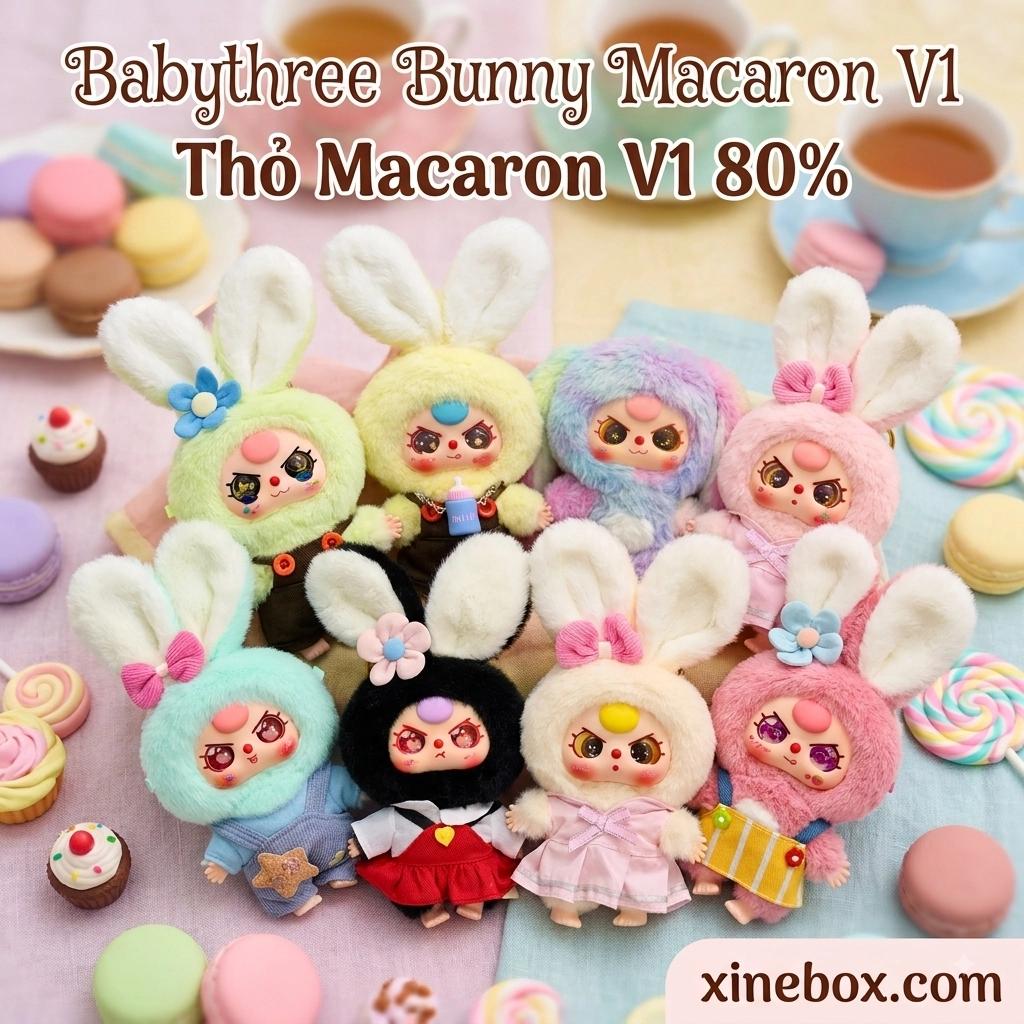 Babythree Macaron V1 (Size 80% - CHÍNH HÃNG)