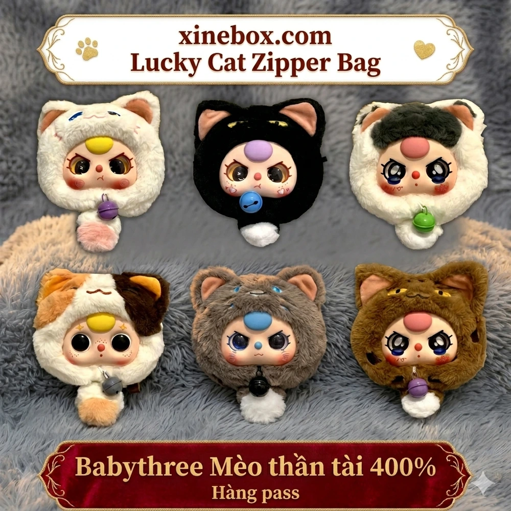 Babythree Mèo thần tài 400% (CHÍNH HÃNG)