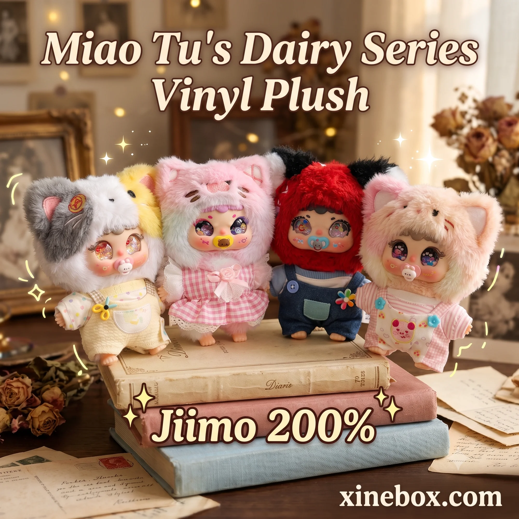 Jiimo Miao Tu's Diary (Size 200% - CHÍNH HÃNG)