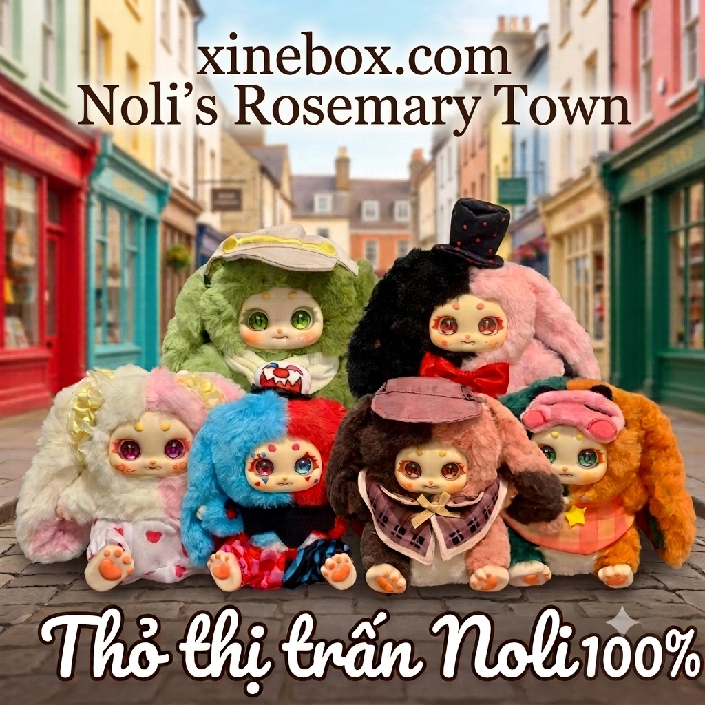 Noli Rosemary Town (Thỏ thị trấn Noli) (Size 100% - CHÍNH HÃNG)