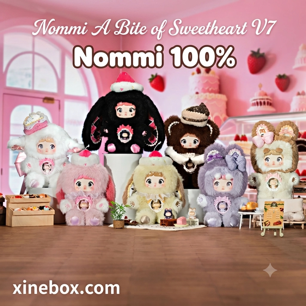 Nommi A Bite of Sweetheart (Nommi V7) (Size 100% - CHÍNH HÃNG)