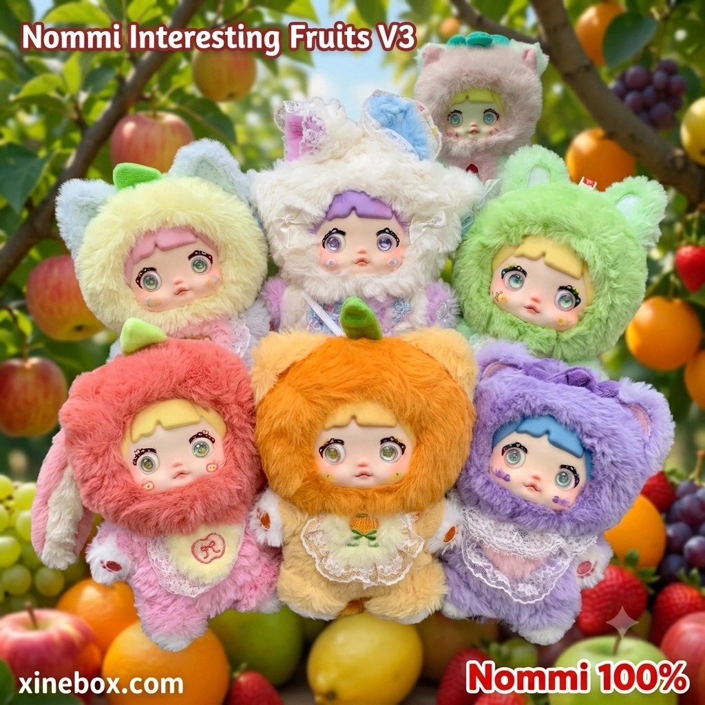 Nommi Interesting Fruits V3 (Nommi Trái Cây V3) (Size 100% - CHÍNH HÃNG)