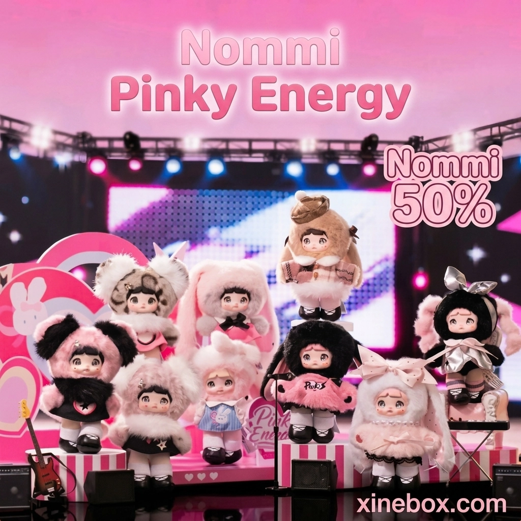 Nommi Pinky Energy (Nommi Ca Sĩ) (Size 50% - CHÍNH HÃNG)