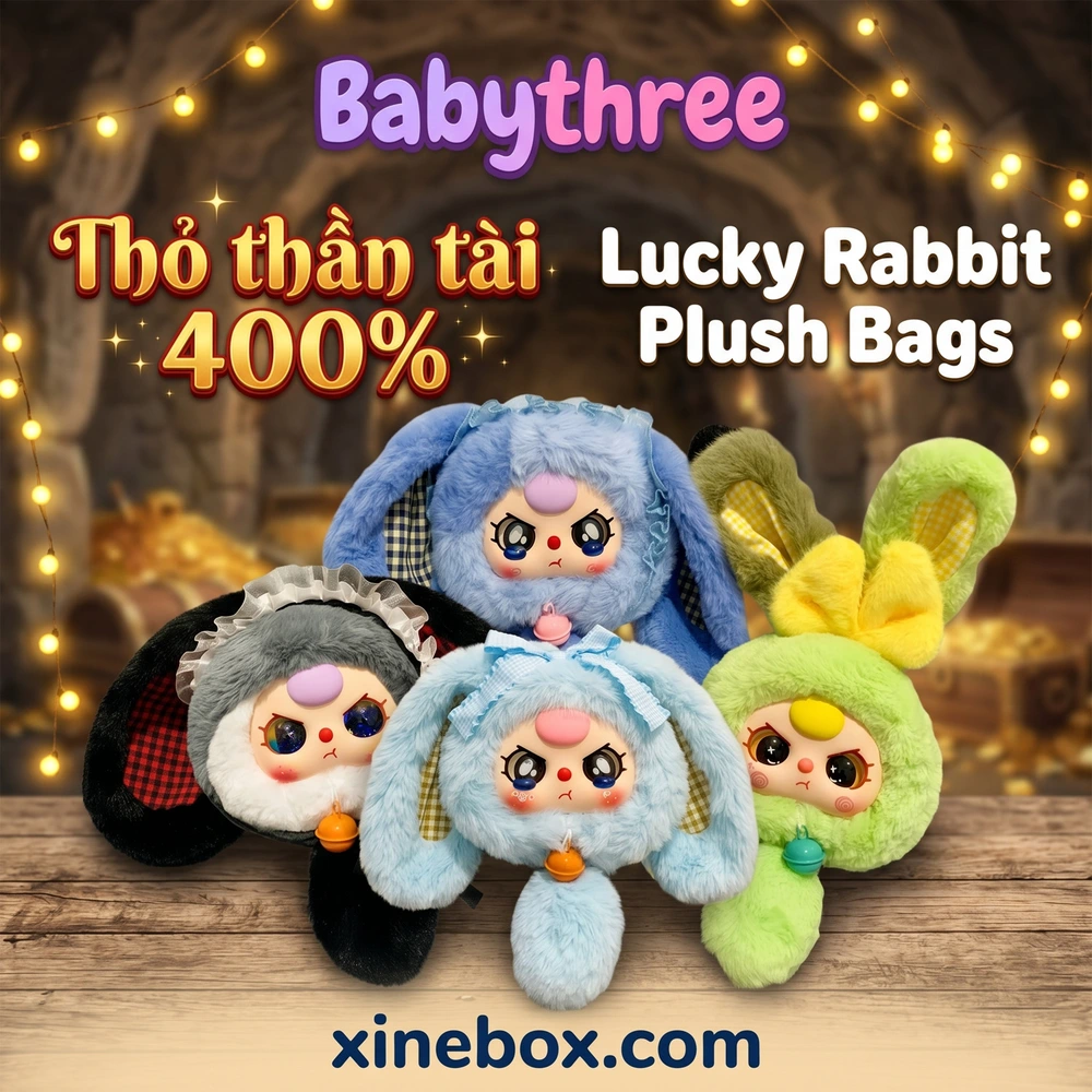 Babythree Thỏ thần tài 400% (CHÍNH HÃNG)