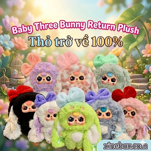 Babythree Thỏ trở về (Size 100% - CHÍNH HÃNG)