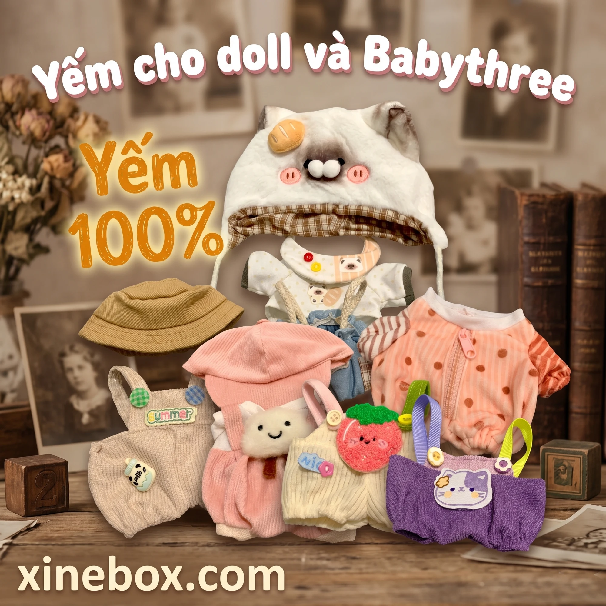 Yếm (Size 100% - CHÍNH HÃNG)