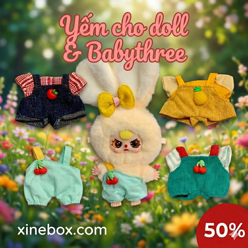 Yếm (Size 50% - CHÍNH HÃNG)